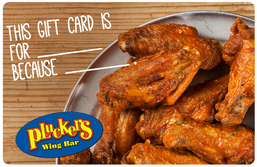 Physical Pluckers Gift Card